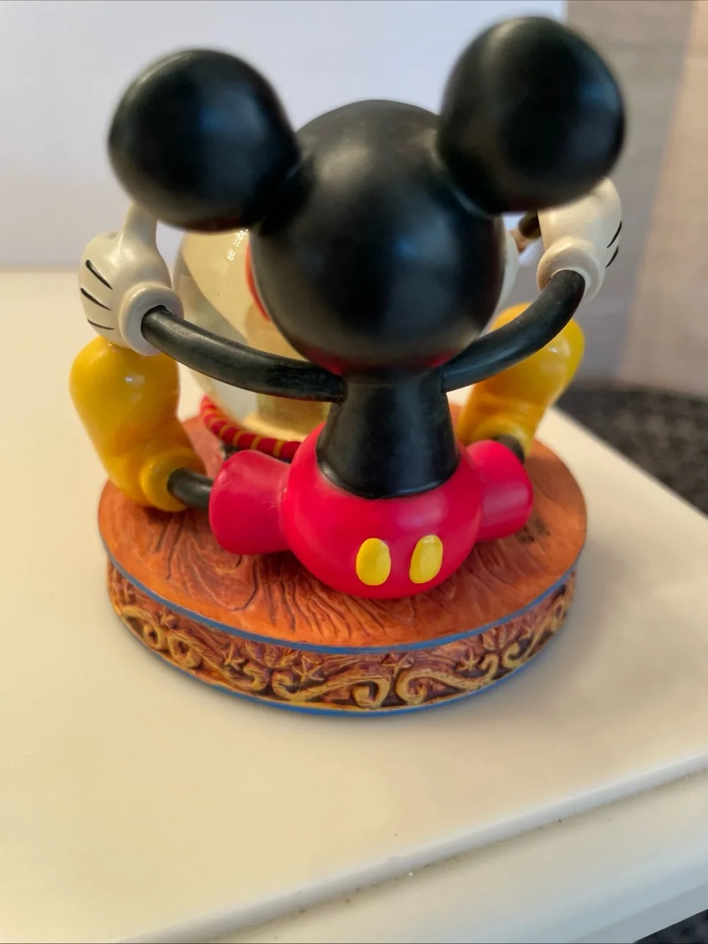 Walt Disney World “100 Years of Magic” Mickey Mouse Mini Snow Globe - 3” High